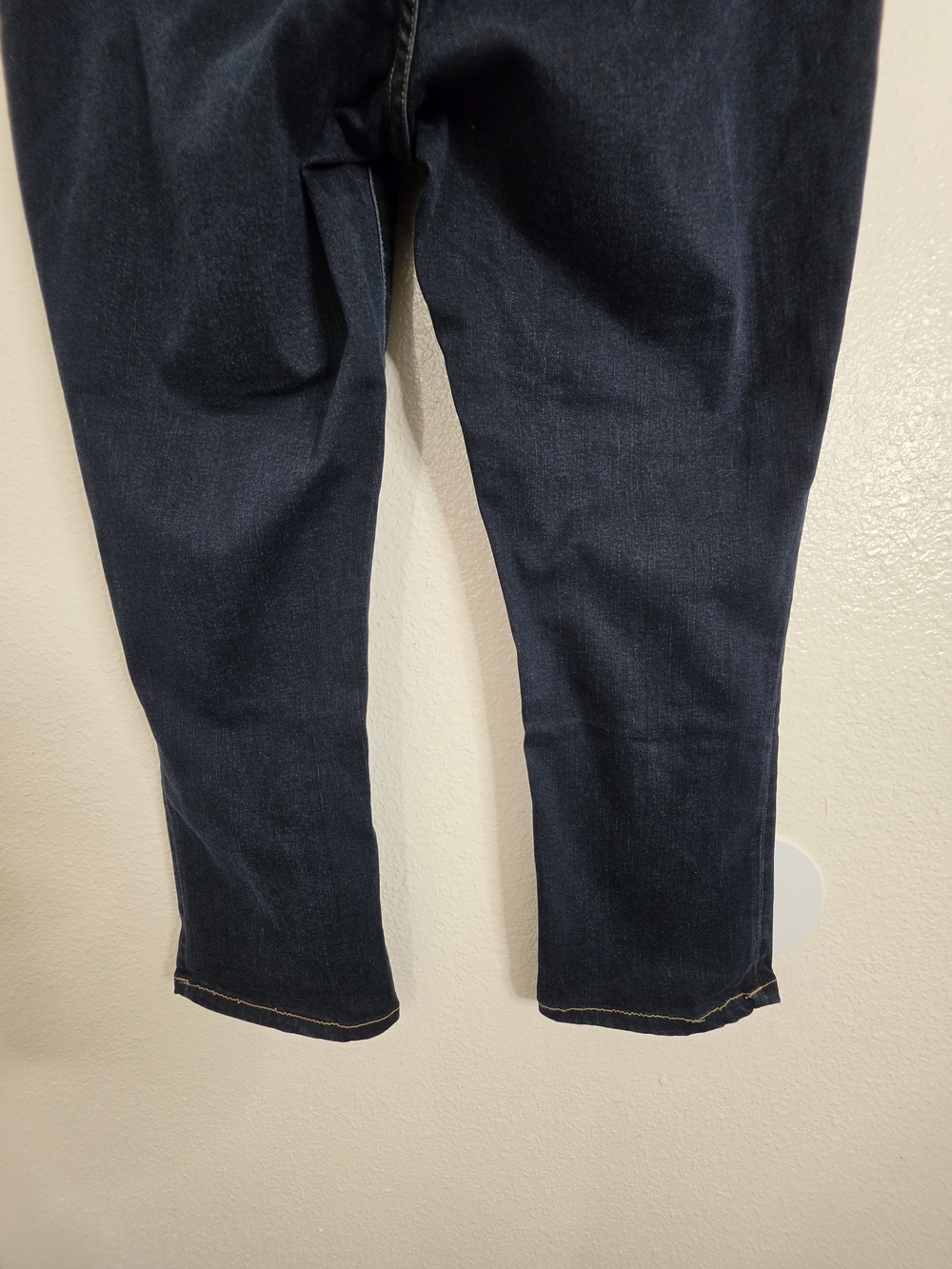LuLaRoe Womens Size 38 Dark Wash Stretch Denim Straight Leg Jeans - Picture 12 of 13